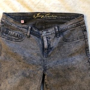 Juicy Couture Dark Acid Washed Jeggins - M